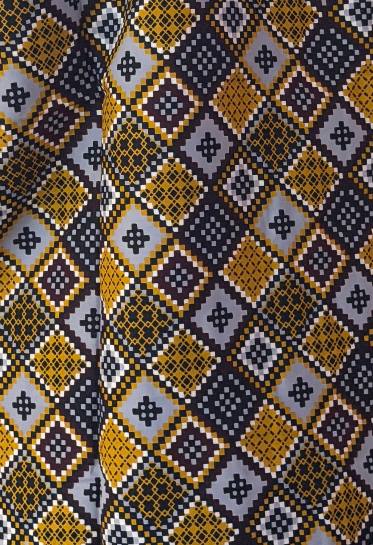 African wax shirt size L