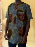 African wax shirt size XL