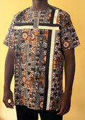 African wax shirts size XL