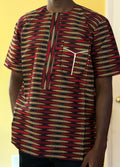 African wax shirts size L