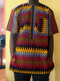 African wax shirts size L