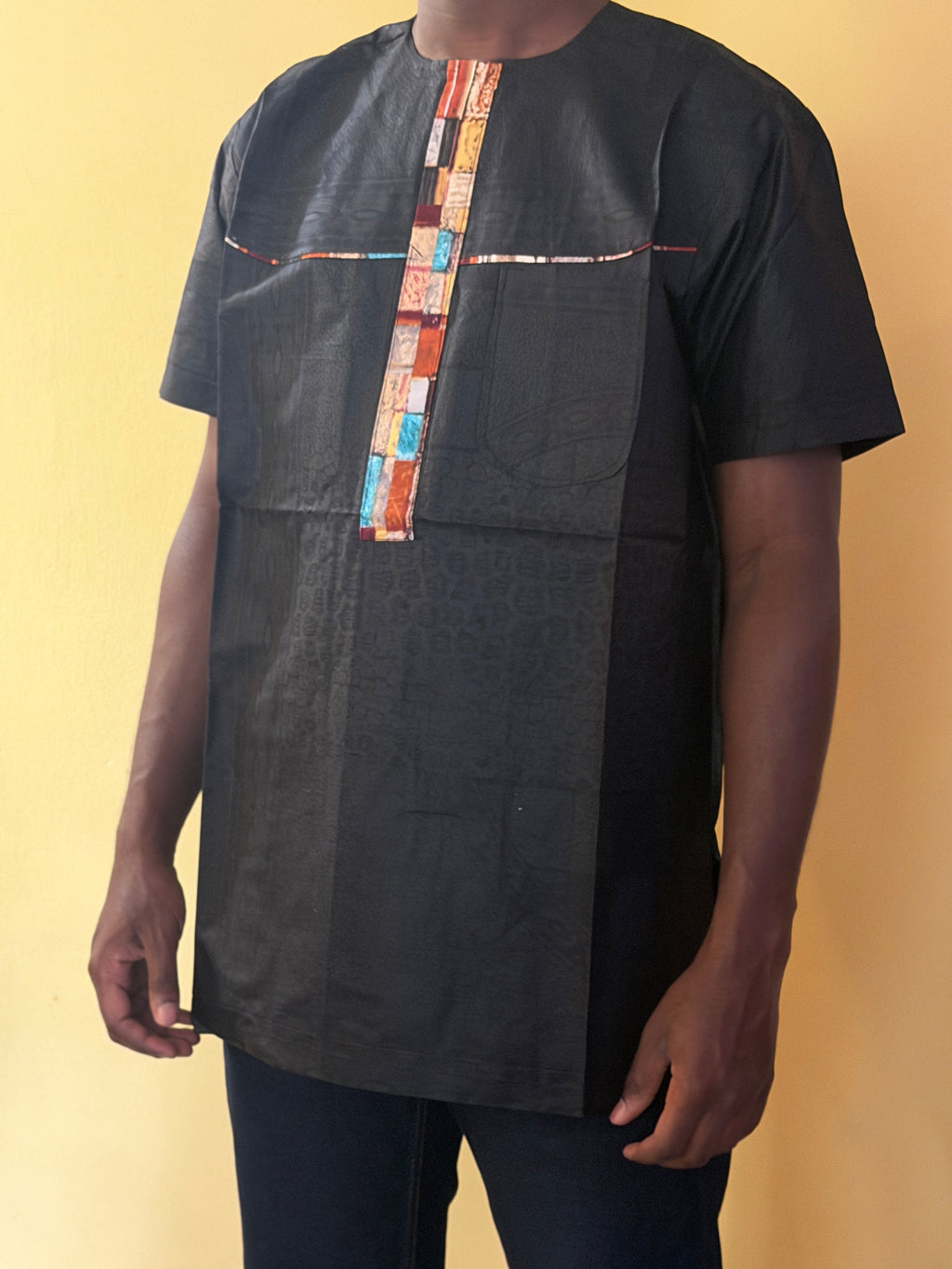 African wax shirts size L