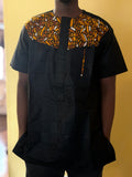 African wax shirts size XL