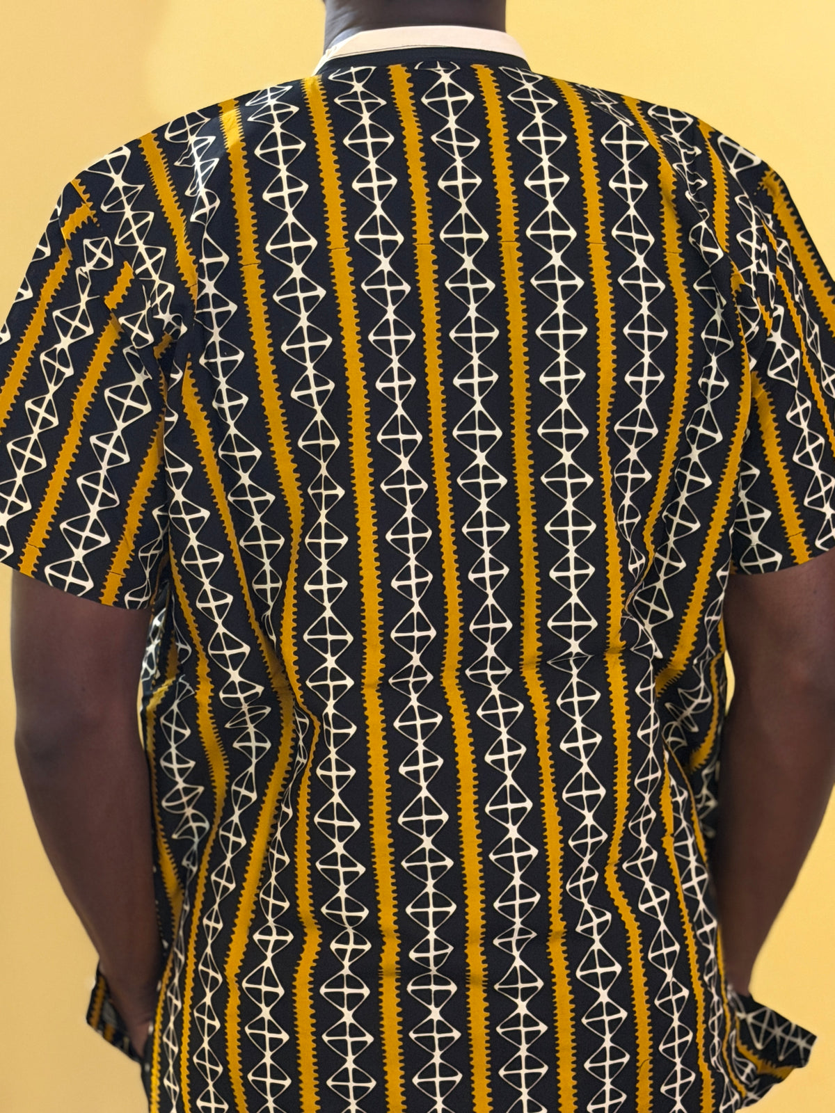 African wax shirt size L