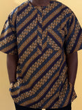 African wax shirt size XL