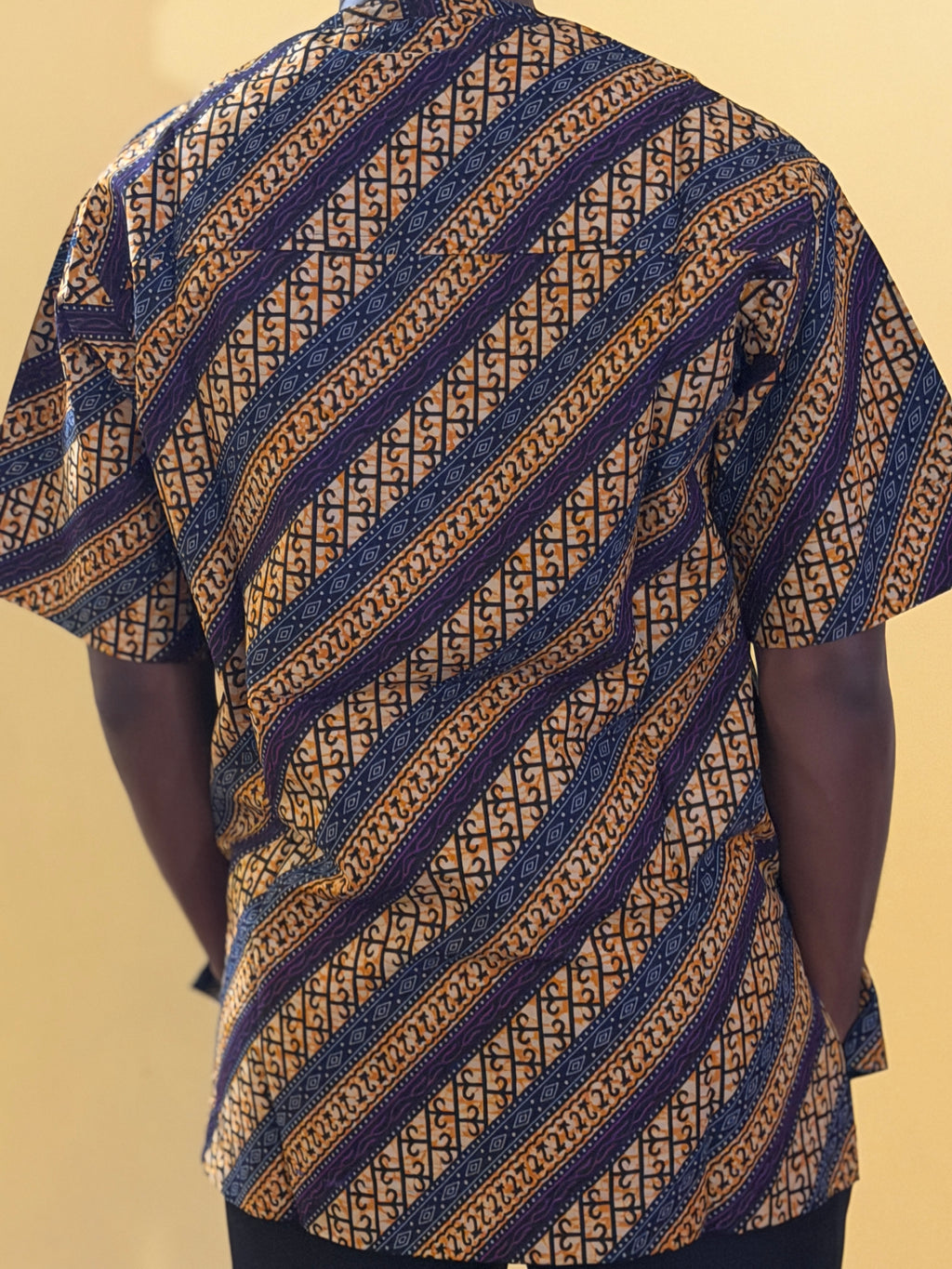 African wax shirt size XL