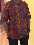 African wax shirt size XXL