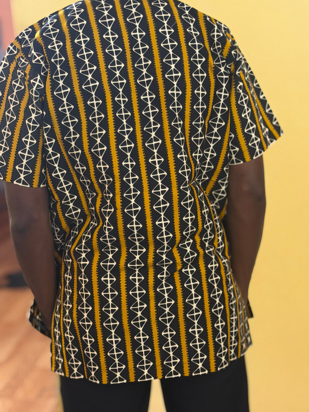 African wax shirt