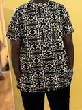 African wax shirt size L