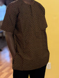 African wax shirt size XXL