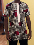 African wax shirts Size M
